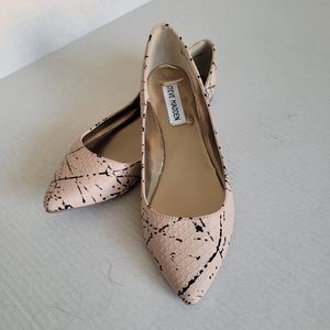 STEVE MADDEN PINK HAANNA FLAT SIZE 8
